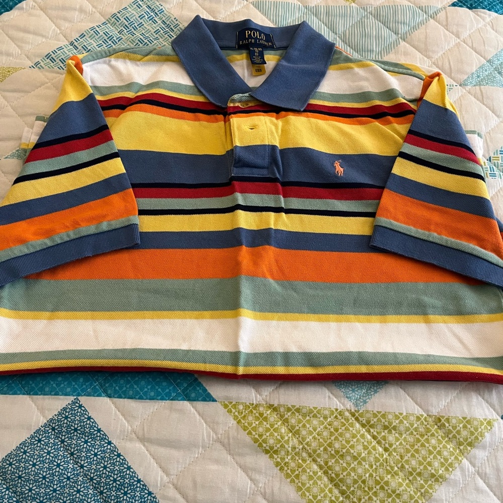Polo by Ralph Lauren Kids Striped Multicolor Shirt